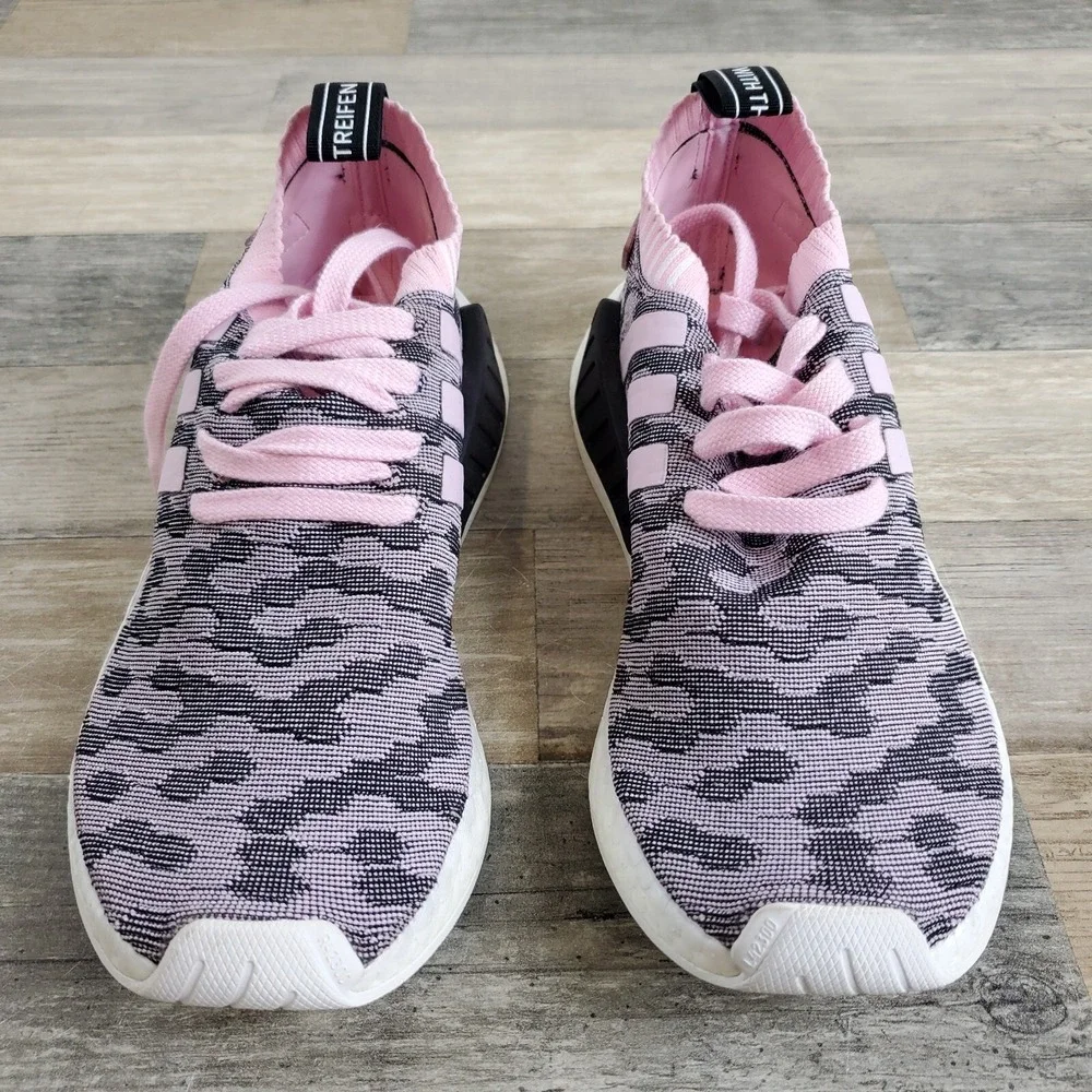 adidas NMF R2 Primeknit Shoes Womens Size 8.5 Sneakers Casual Shoe BY9521